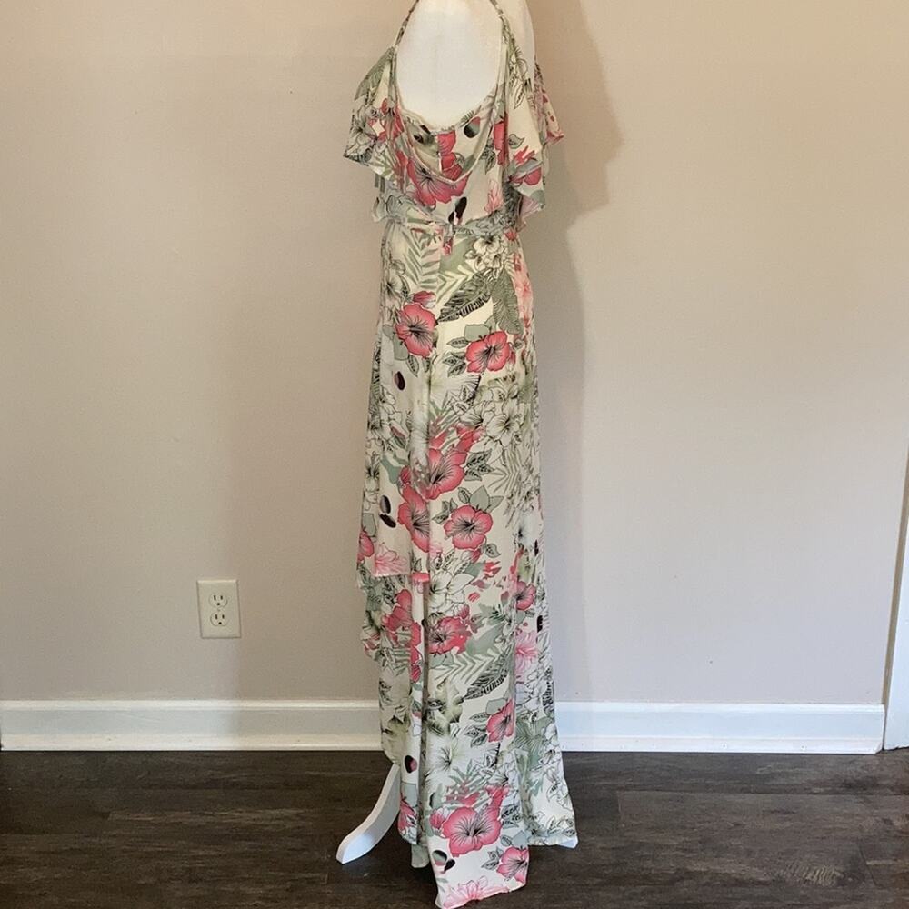 NWT Promesa Floral Maxi Boho Summer Dress Sz Large - Picture 6 of 12